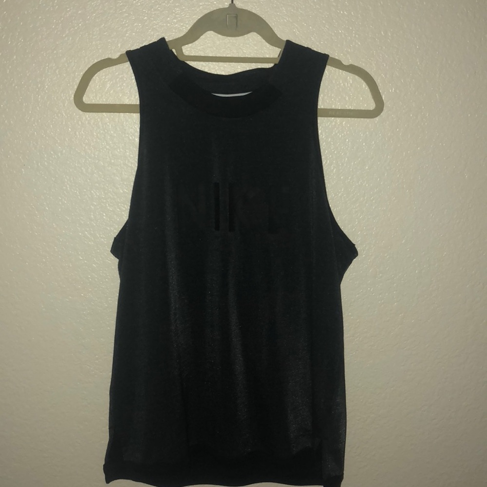 nike logo athletic tank